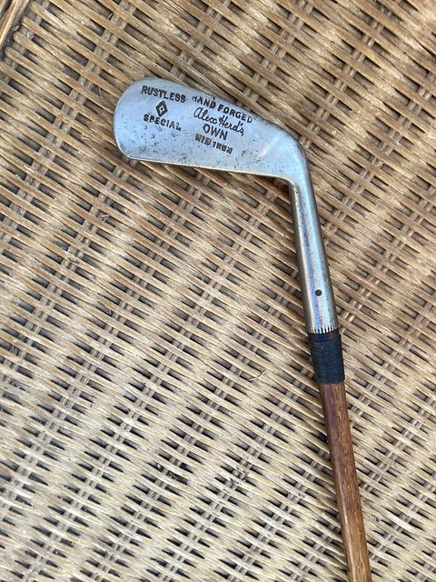 Antique Vintage A S Russell, Toronto Canada – Hickory Shaft Flanged 69 Putter
