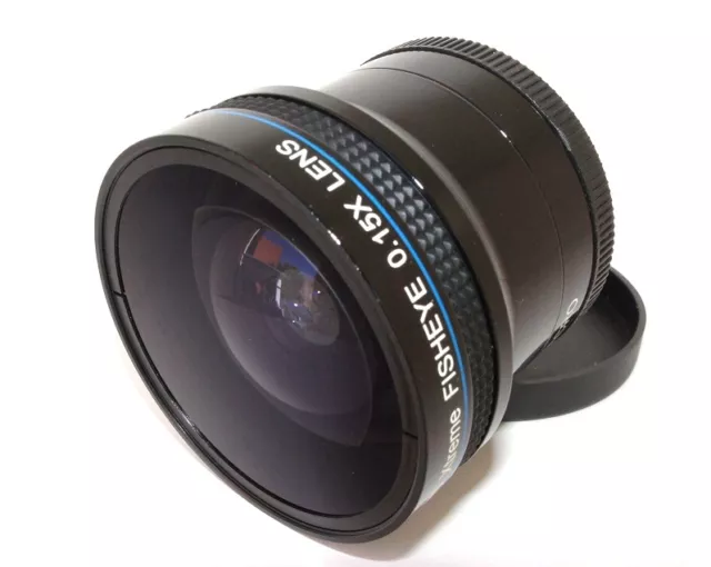 Neuf Pro Haute Def 0.15x X-Treme Objectif Fisheye Pour Panasonic Lumix DC-FZ82