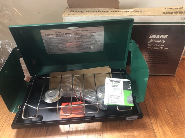 SEARS SIR EDMUND Hillary Single Burner Propane Tank Camping