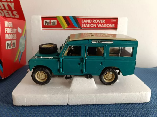 Polistil Land Rover Station Wagons S649 1/25