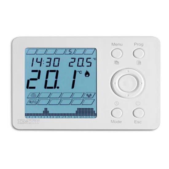 THERMADOR Thermostat ambiance programmable IMIT digital filaire IP20-230V.