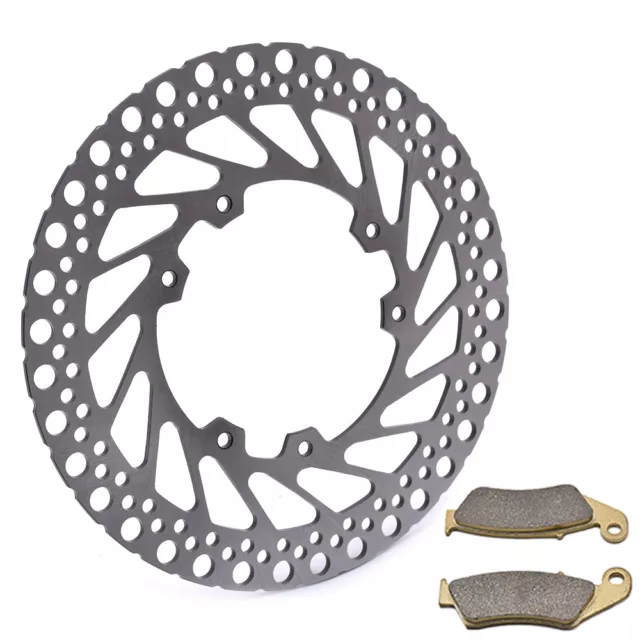 Front Brake Disc & Pads Honda CR125 CR250R 500R CRF250R 450R CRF250X 450X 02-14