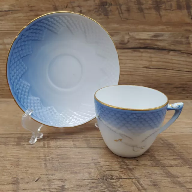 B & G Bing & Grondahl Classic Seagull Tea Cup & Saucer