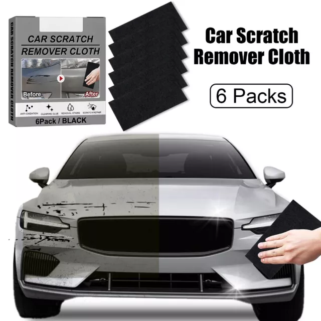 6 Stück Reparatur Nano Sparkle Tuch für Auto Kratzer Entfernen '