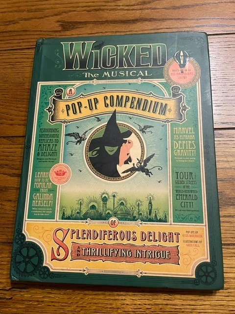 WICKED THE MUSICAL Pop-Up Book Kees Moerbeek 16pp 9.3 x 12.2