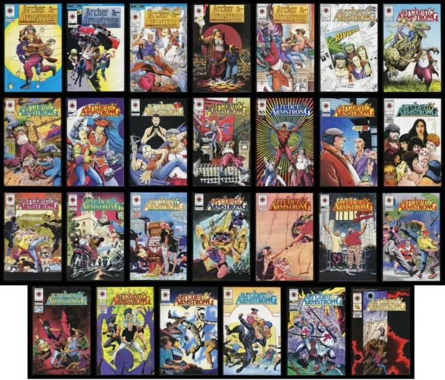 Archer & Armstrong Comic Set 0-26 Jim Shooter Barry Windsor-Smith Frank Miller