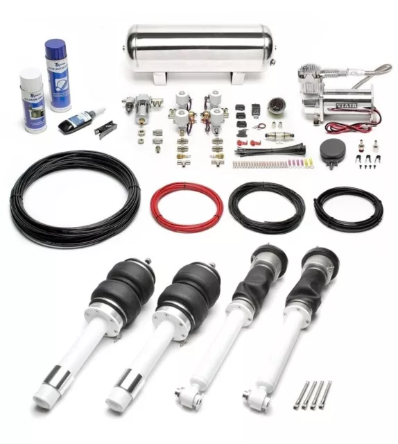 TA Technix Set D'Amortisseurs D'Air + Kit de Génération D'Air - pour BMW 5er E39