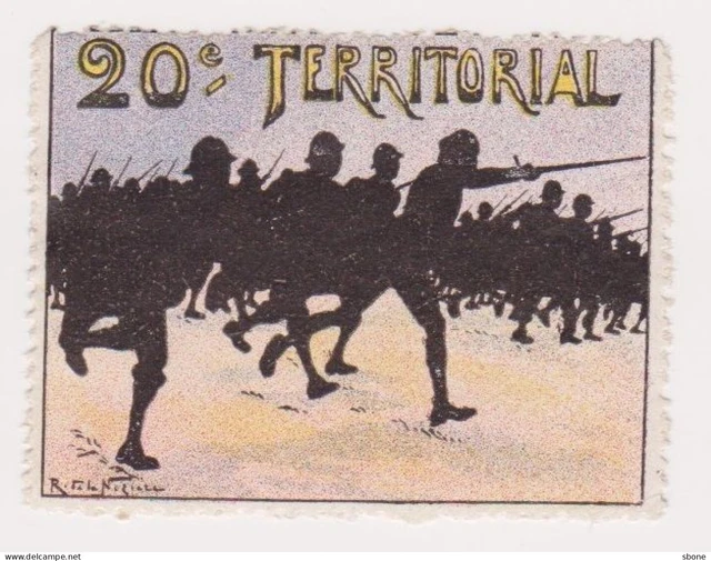 DELANDRE MILITARY 20th Territorial Infantry Regiment 3.77