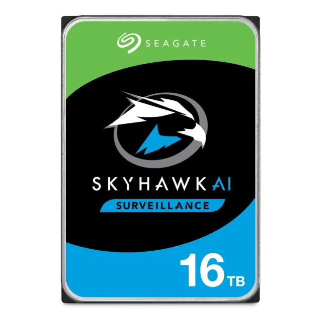 Seagate SkyHawk AI  | 16TB Festplatte | ST16000NM000D | 3,5" | 256MB Cache