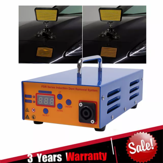 Induction Heater Machine 1380W Hot Box Car Paintless Dent Repair Tool Kit