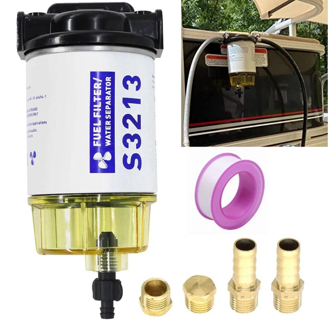 OUTBOARD FUEL FILTER Boat Marine Fuel Water Separator for Marine