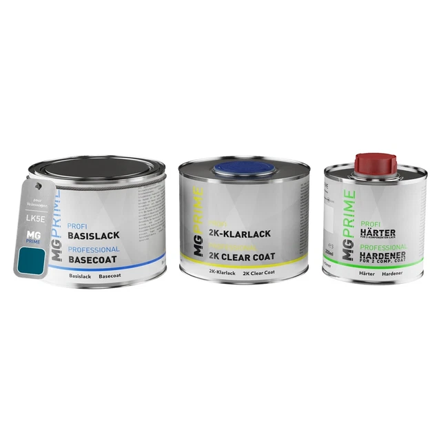 Peinture Voiture kit pour Volkswagen VW LK5E J6 Capriblau Capri Blue 1,25L