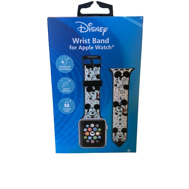 DISNEY MICKEY MOUSE Wrist Band Silicone Strap for Apple Watch 42/44MM