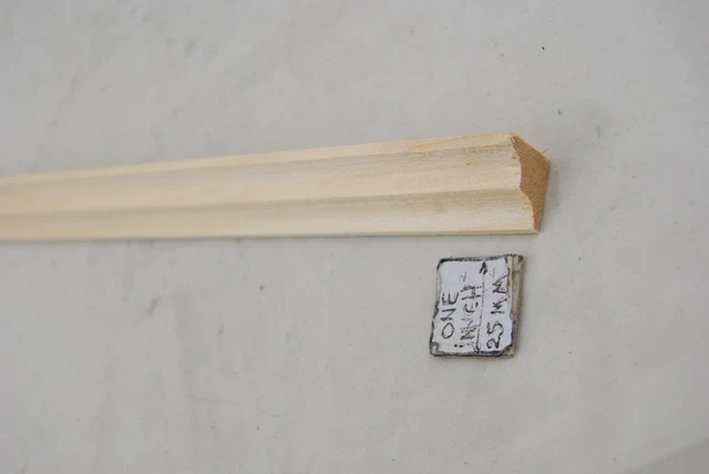 Crown Molding #3 Fashion Dollhouse trim f/ Barbie 2 pcs MW08023 1/6 & 1/8 Scale