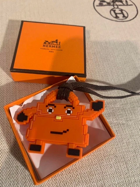 HERMES Kelly Doll Bag Charm exclusive Novelty Ginza Japan Limited Edition RARE