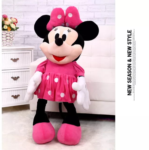 Disney Studio Mickey Mouse Clubhouse Mickey & Minnie Plush Soft Toy Animal Dolls 3