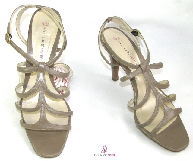 Escarpins Paul & Joe En Cuir, Talon 9 Cm, Taille 35,5, Blanc - Occasion, Super état