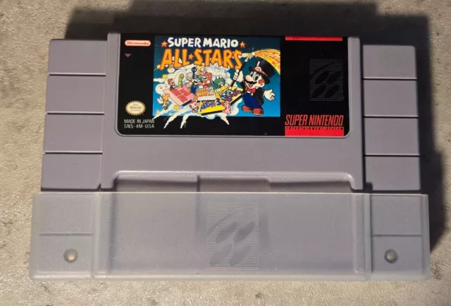 SUPER MARIO ALL-STARS (Super Nintendo Entertainment System, 1993 ...