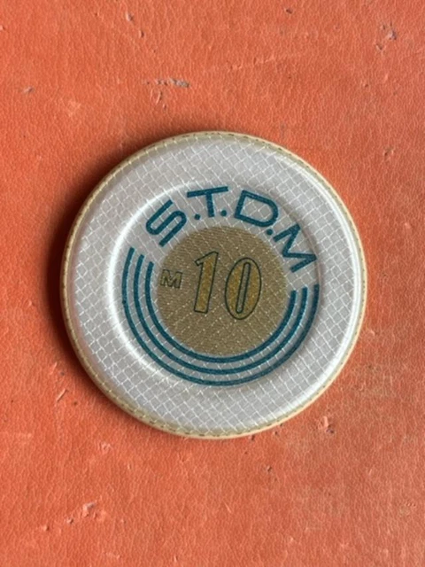 Macau S.T.D.M. (Sociedade de Turismo e Diversões de Macau) MOP$10 Jeton GREEN