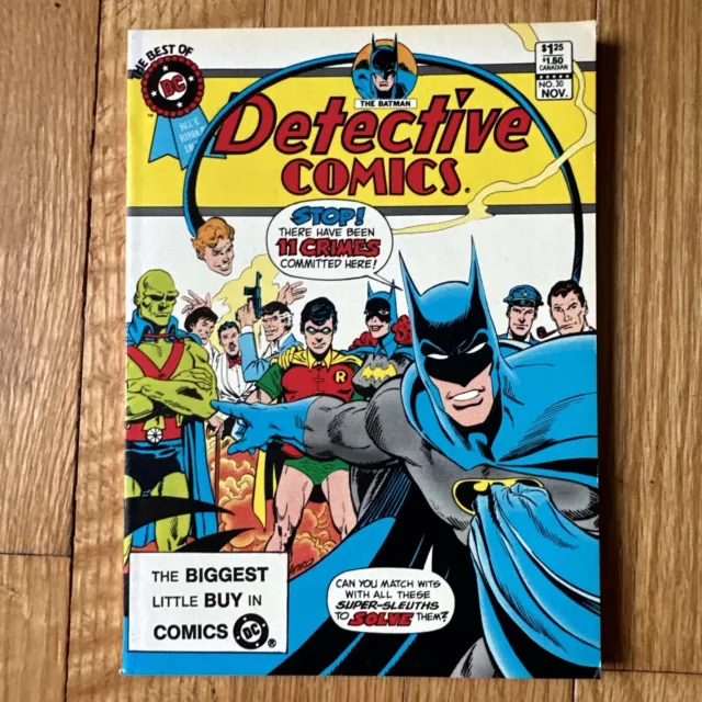 Best of DC Blue Ribbon Digest #30 Detective Comics 1982 HIGH GRADE UNREAD