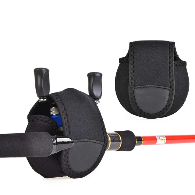 Neopren Angelrolle Beutel Tasche Rolle Schutzhülle Abdeckung Fliege Karpfen Köder F 3