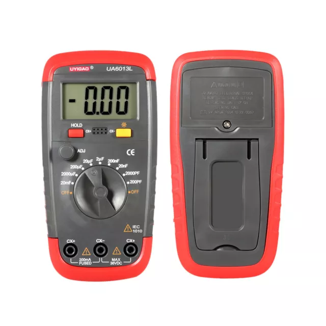 Handheld Digital Capacitance Capacitor Tester Electronic Auto Capacimeter P4F2