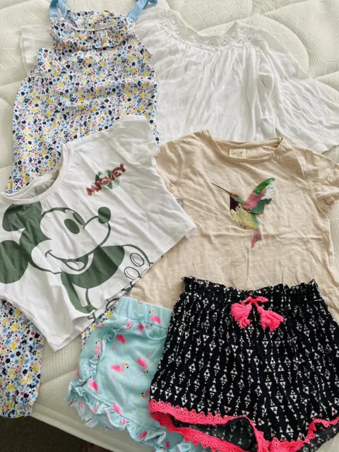 Bundle Girls Summer Clothes Age 4-5 Years  Zara Next  Disney Etc
