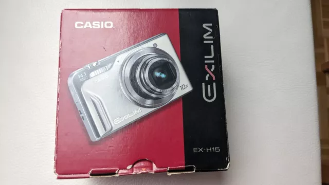 Casio EXILIM Hi-Zoom EX-H15 14,1 MP Digitalkamera - Schwarz