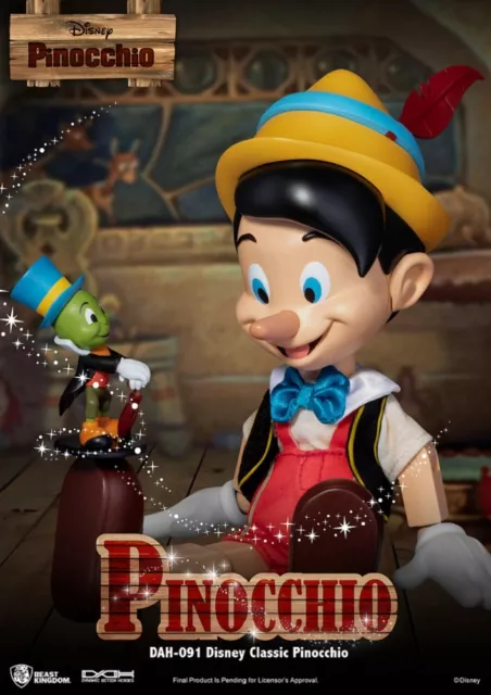 Beast Kingdom DAH-091 Disney Classic Pinocchio Action Figure New 2