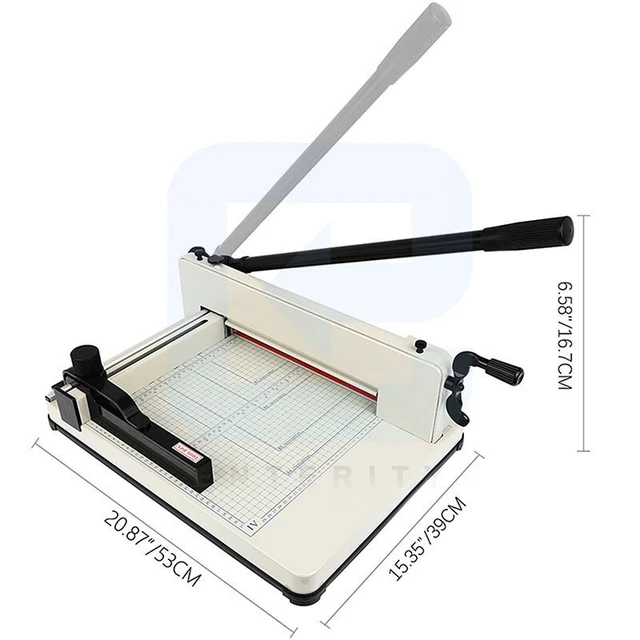 17 INCH GUILLOTINE Paper Cutter Heavy Duty 500 Sheet A3 A4 B4 B5 A5 B6
