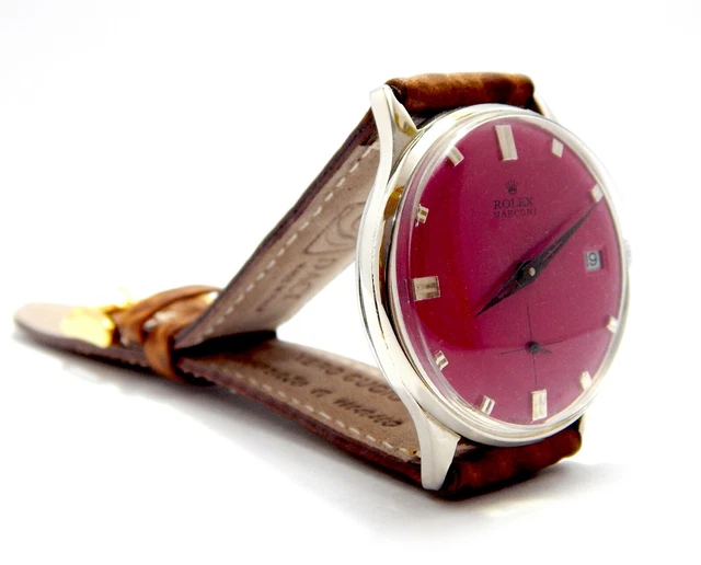 Montre Vintage REGA - Mécanique à Remontage Manuel, Années 1950-1960, Cuir - Occasion