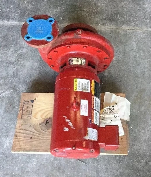BELL AND GOSSETT 1531 BF 8(2BC) Pump 163GPM FT55 175 Max WP 5HP Baldor