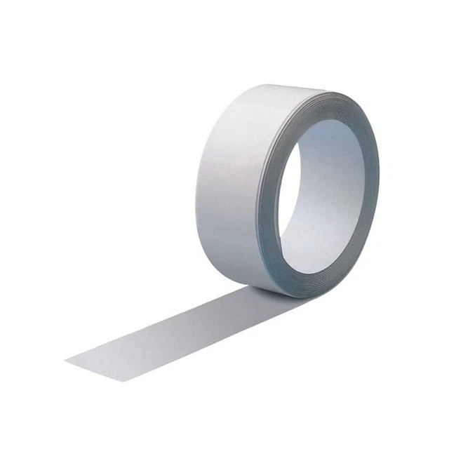 Maul Ferroband Magnetband selbstklebend 3,5 cm x 5m, weiß, lose (np)