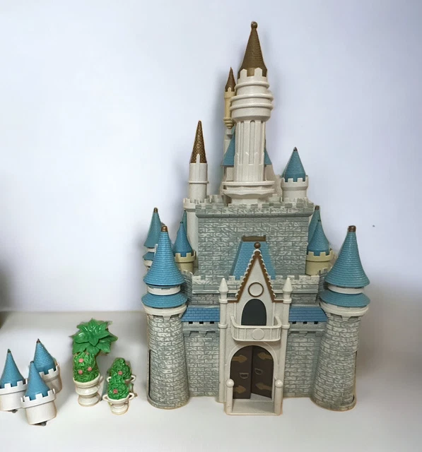 WALT DISNEY WORLD Cinderella Castle Monorail Park Playset Retired Sound ...