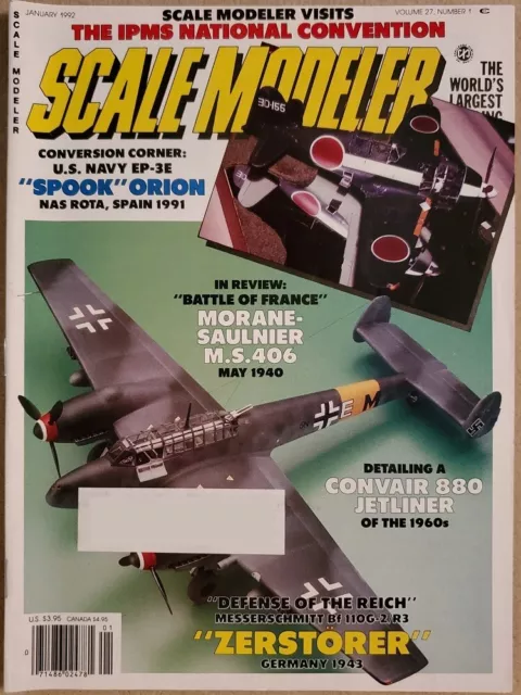 Scale Modeler Magazine - Lot of 12 - 1992