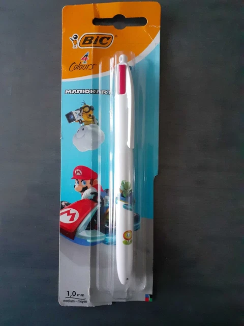 Stylo BIC 4 couleurs Mario Bros