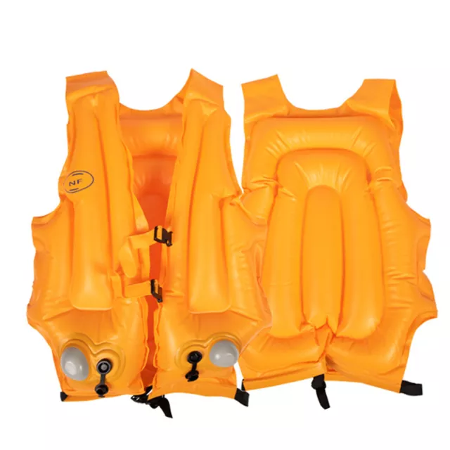 ADULT INFLATABLE SWIM Vest Life Jacket Snorkeling Floating Device for ...