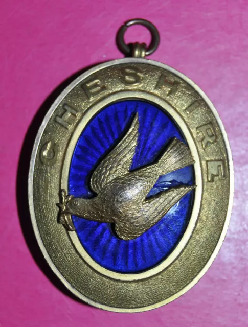 Cheshire Past Provincial Grand Deacon masonic collar jewel