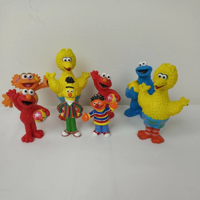 SESAME STREET LOT Elmo Big Bird Zoe Bert Ernie 2007 2008 Sea World £11.