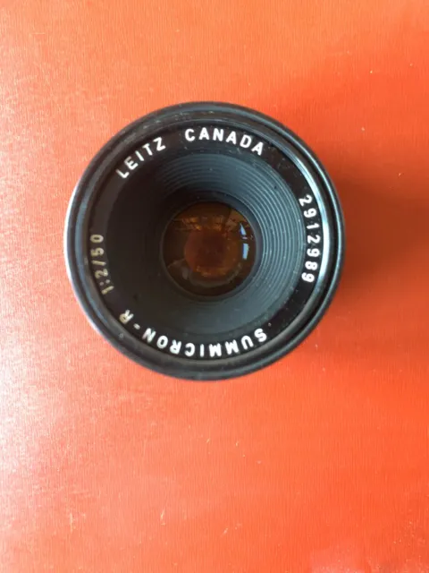 Leica Summicron-R  50mm f/2 - 2° Model - near mint