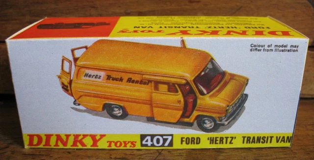 Boîte Vide D'origine Pour Dinky Toys 155 Ford Anglia Collection