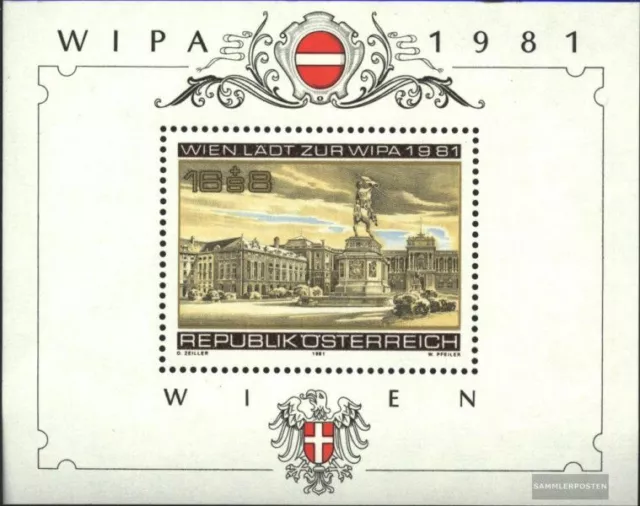 Österreich Block5 (kompl.Ausg.) gestempelt 1981 WIPA Wien