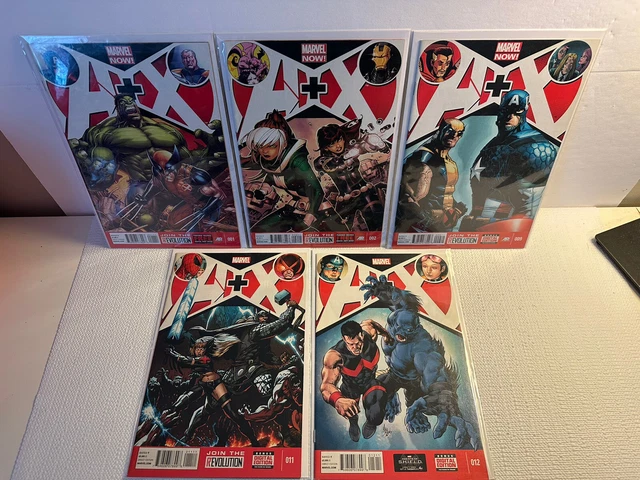 Marvel A + X And The Avengers Vs XMen Mixed Lot