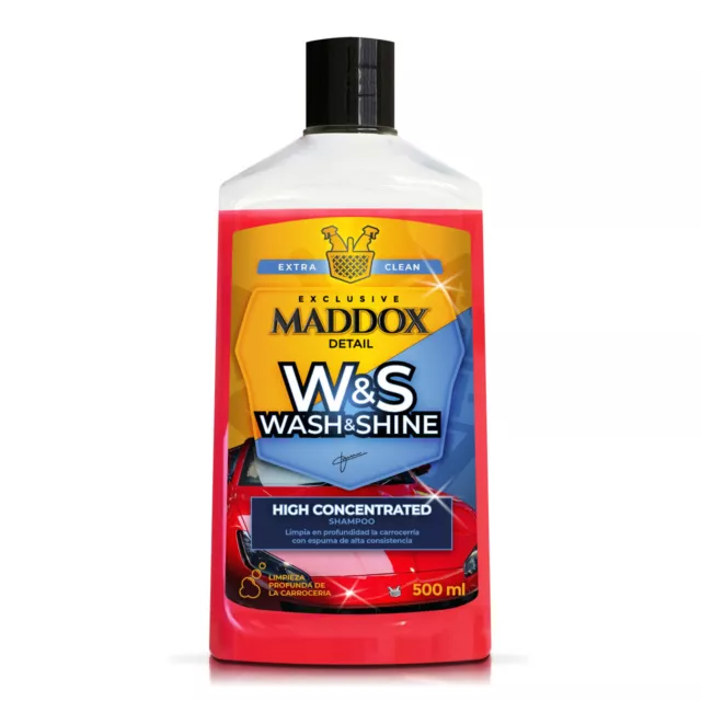 MADDOX DETAIL - PREMIUM WASH & WAX - Champú con ceras hidrofóbicas