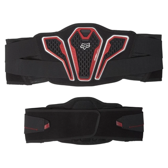 Fox Racing - Titan Sport Adult Mens Off Road Motocross Riding Black Kidney Belts