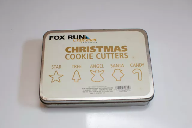 Set of Christmas Cookie Cutters! "Fox Run Craftsmen" - Great Condition! Bargain!