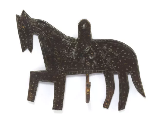Unique Horse Shape Wall Hook Hanger Iron Made Kitchen Home Decorative i75-143 US