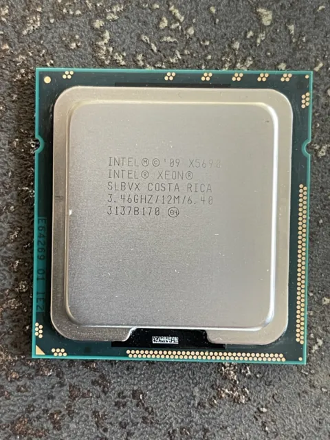 Intel Xeon X5690 (AKA i7-990x) 3,46 GHz SLBVX