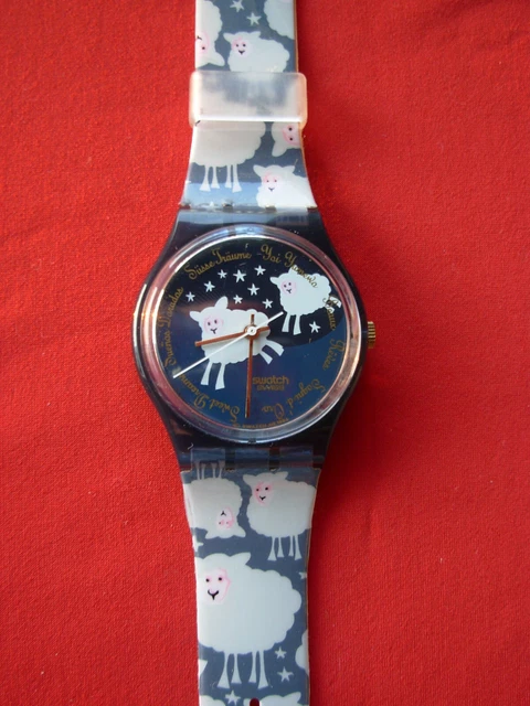 SWATCH GENT BLACK Sheep Gn150 1995 New Nuovo Perfect Rare EUR 99,90 PicClick IT SWATCH Black Sheep GN150
