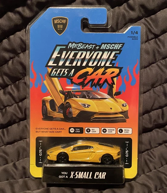MR BEAST + MSCHF “Everyone Gets A Car” Collectible 1/64 Diecast